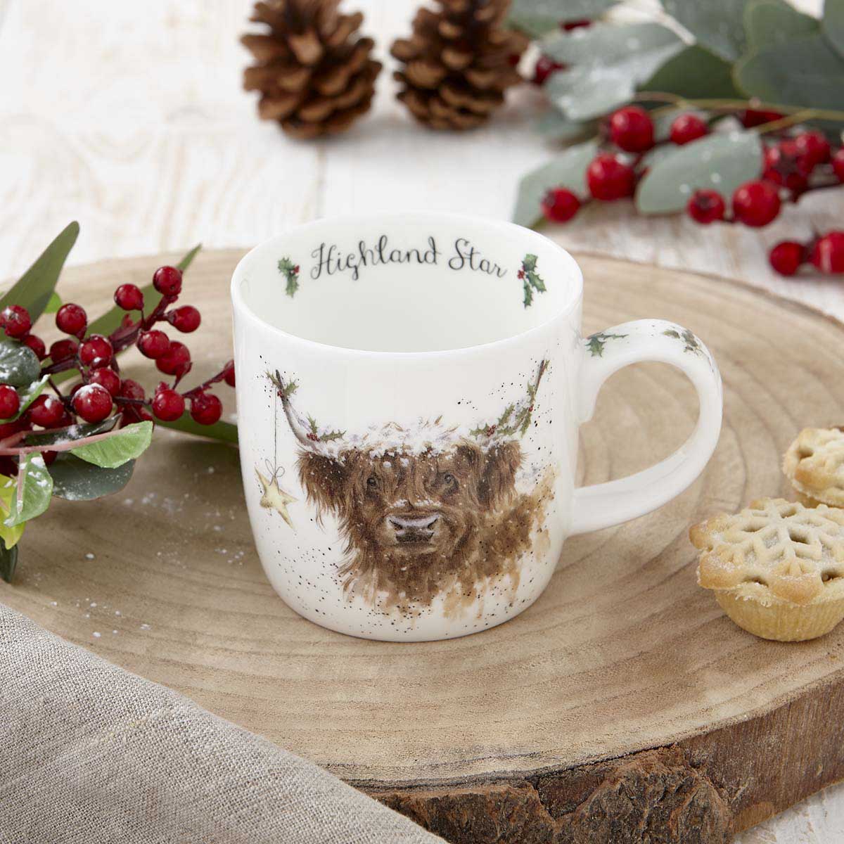 Wrendale Designs Highland Star Mug image number null